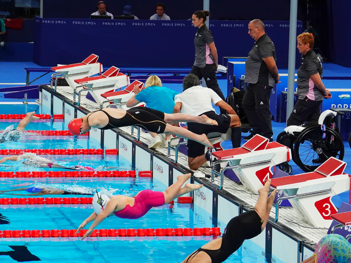 Swimmers at the 2024 Paris Paralympics Cover Image