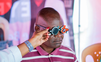 Eye glassess testing Cover Image