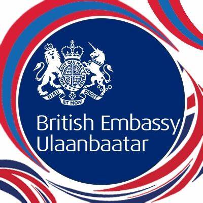 British Embassy Ulaanbatar logo