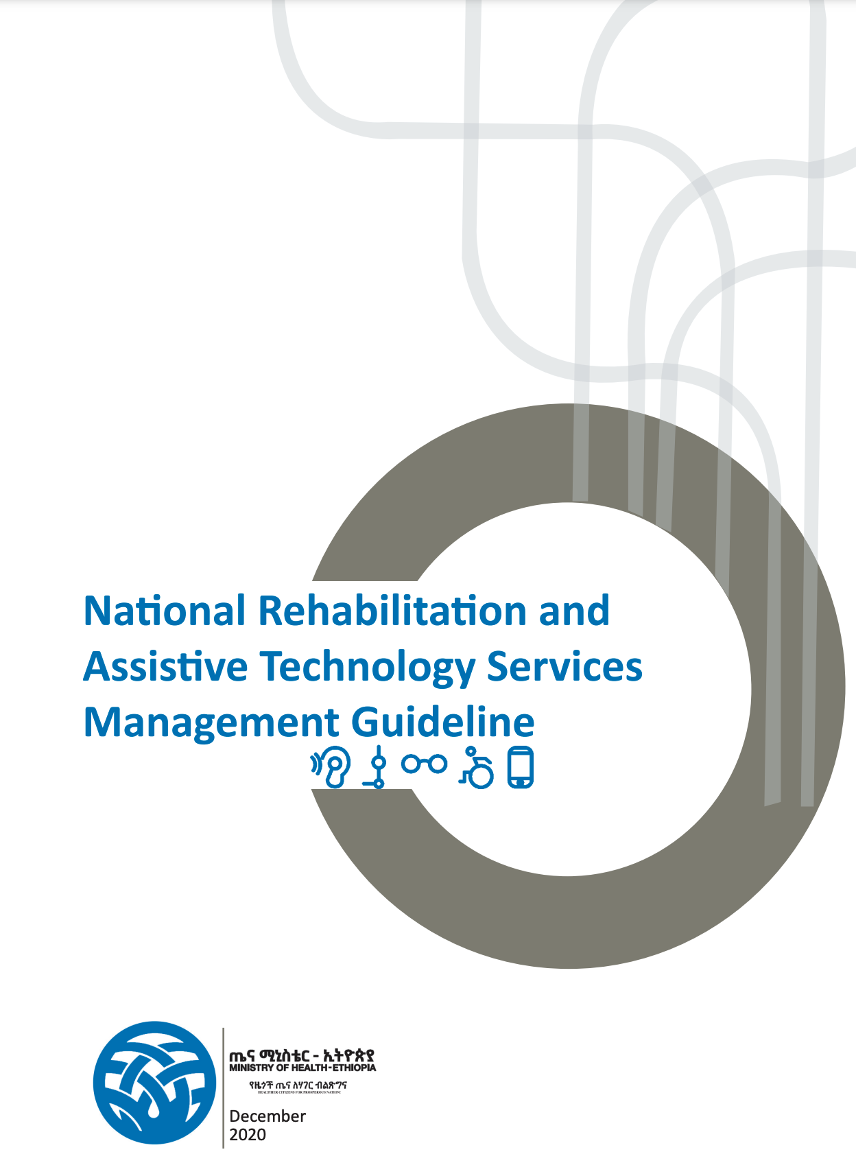 National Rehabilitation and Assistive Technology Services Management Guideline Cover Image