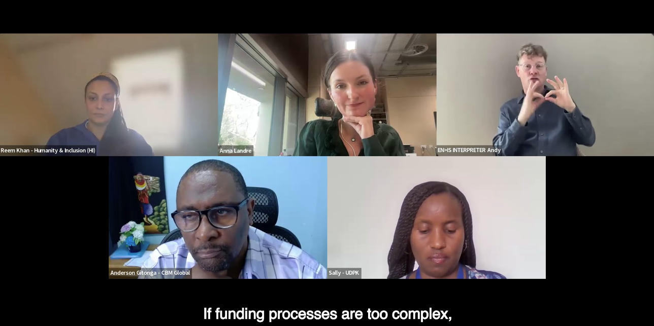 Screen shot of the webinar Cover Image