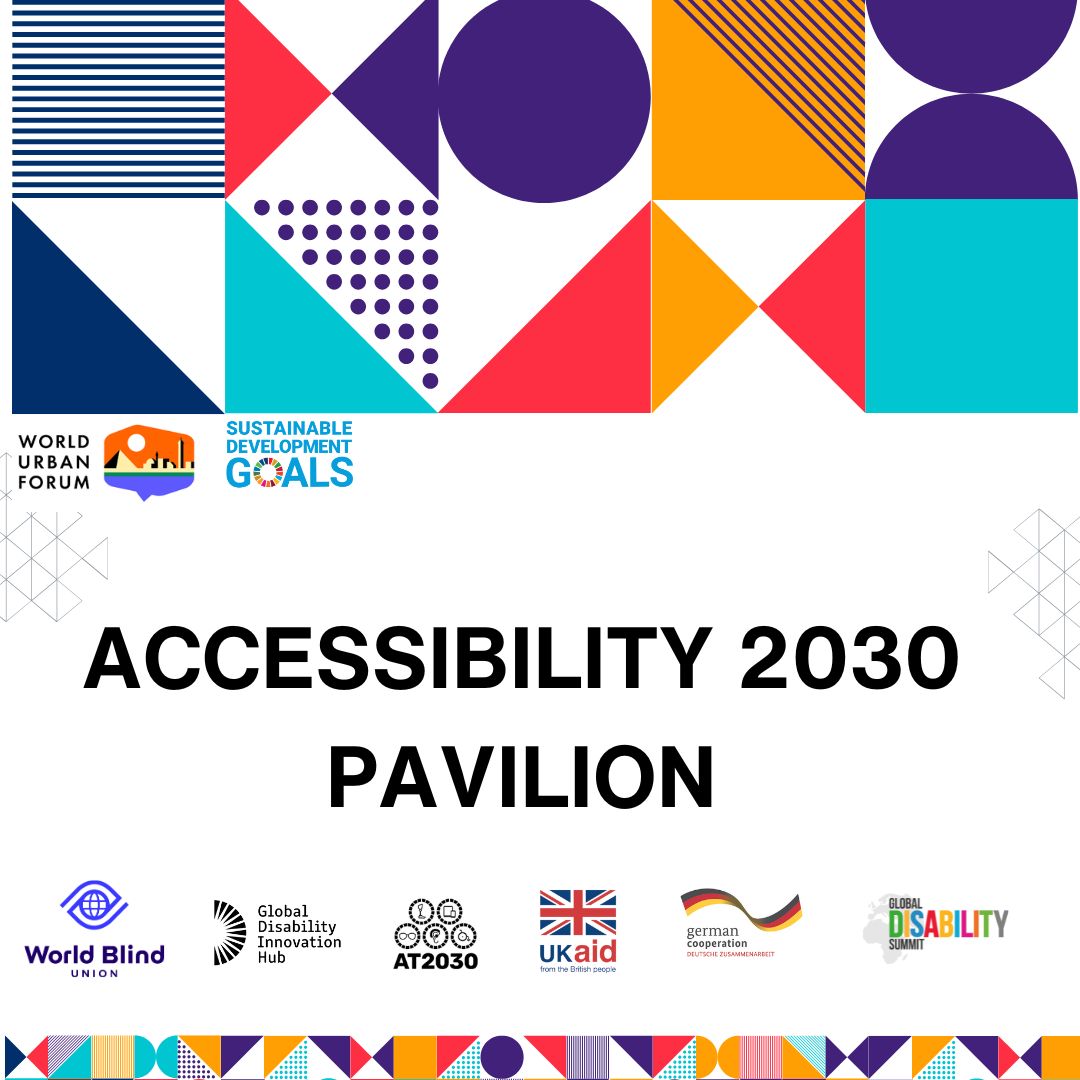 graphic advertising our Accessibility Pavilion Cover Image