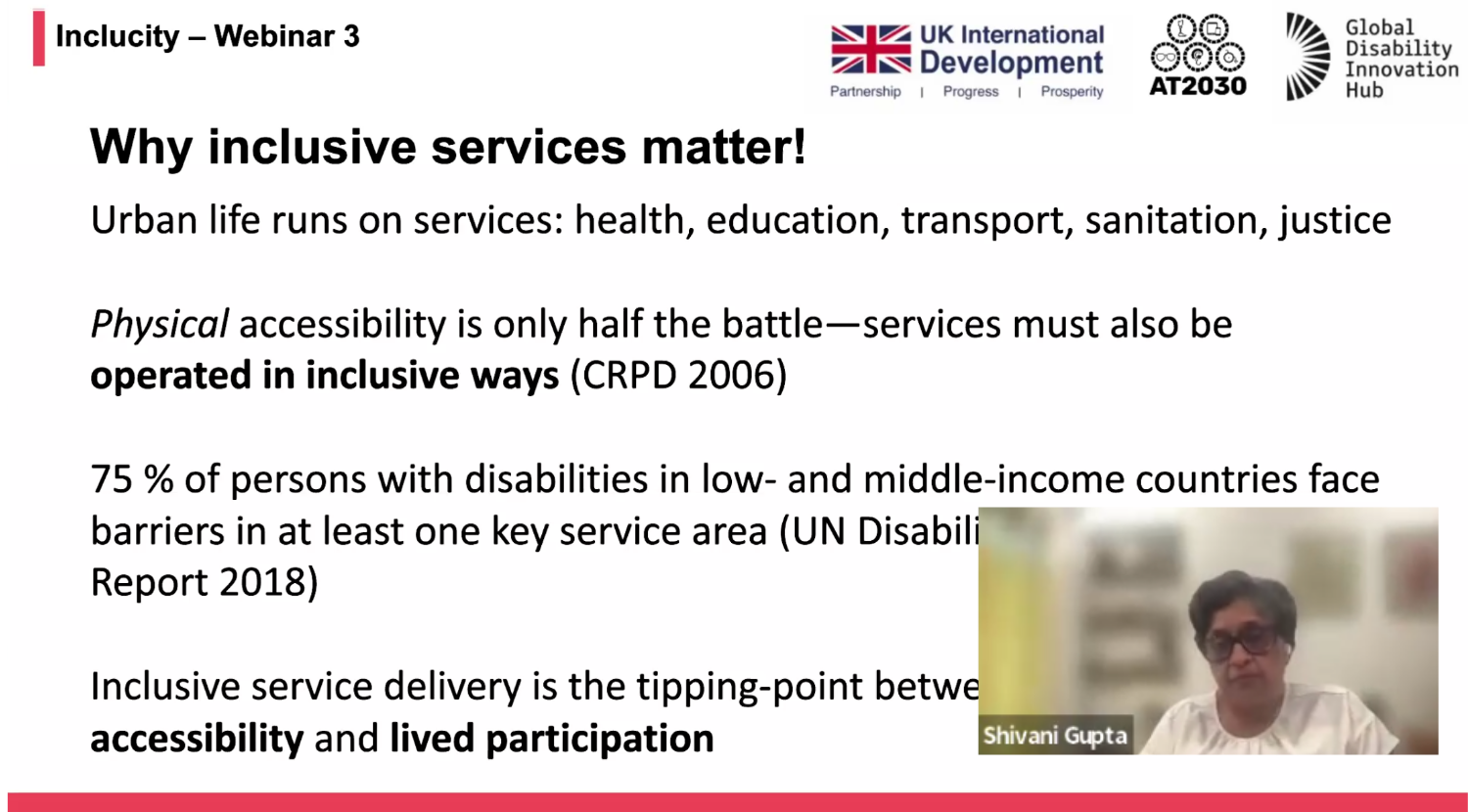 PowerPoint slide from the Webinar event. Shivani is shown in the bottom right corner Cover Image