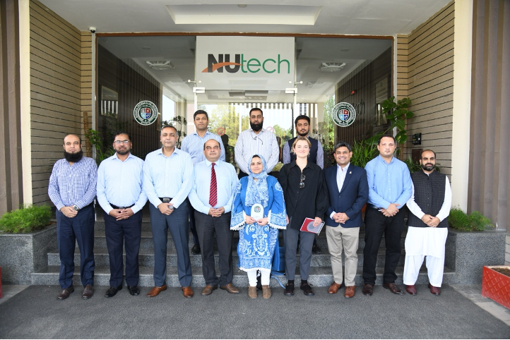 Maryam and Pollyana with the NUTECH NORIC leadership team