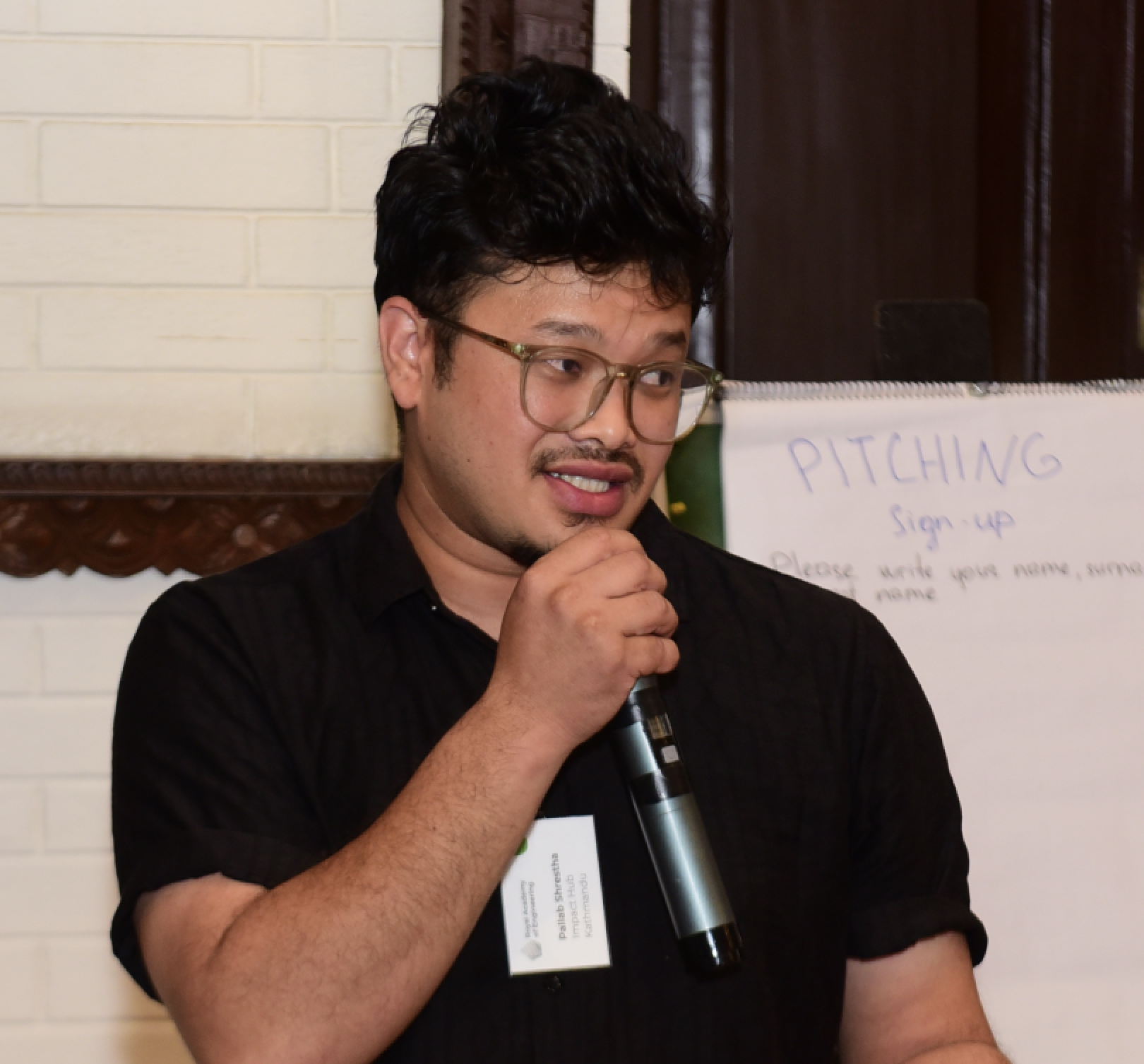 Portrait of Pallab Shrestha